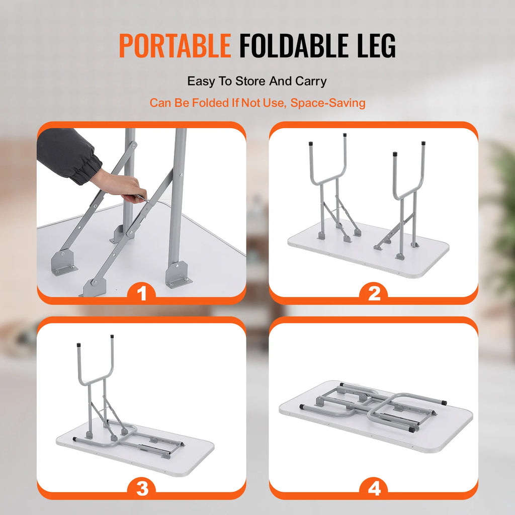Pet Grooming Table Two Arms with Clamp, 46'' Dog Grooming Station, Foldable Pets Grooming Stand for Medium and Small Dogs, Free No Sit Haunch Holder with Grooming Loop, Bearing 330Lbs
